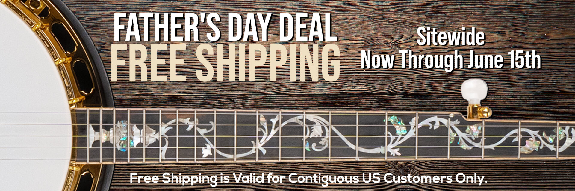 Free shipping for fathers day!