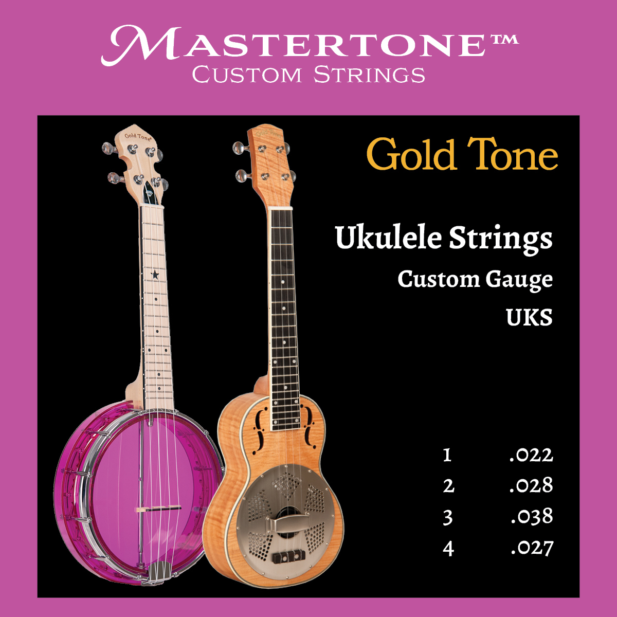 Uks Ukulele Strings (Pack of 3)